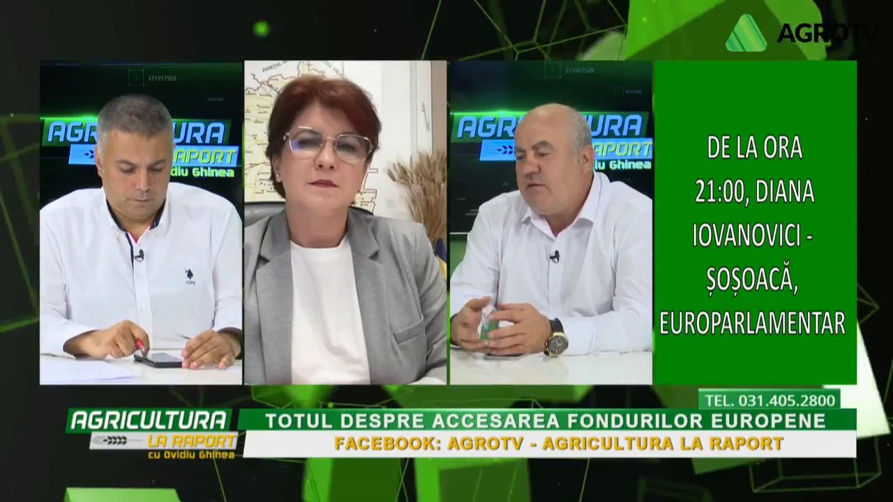 Diana Iovanovici-Șoșoacă a fost invitată la #AgroTV - 24 septembrie 2024 - ora 20--00