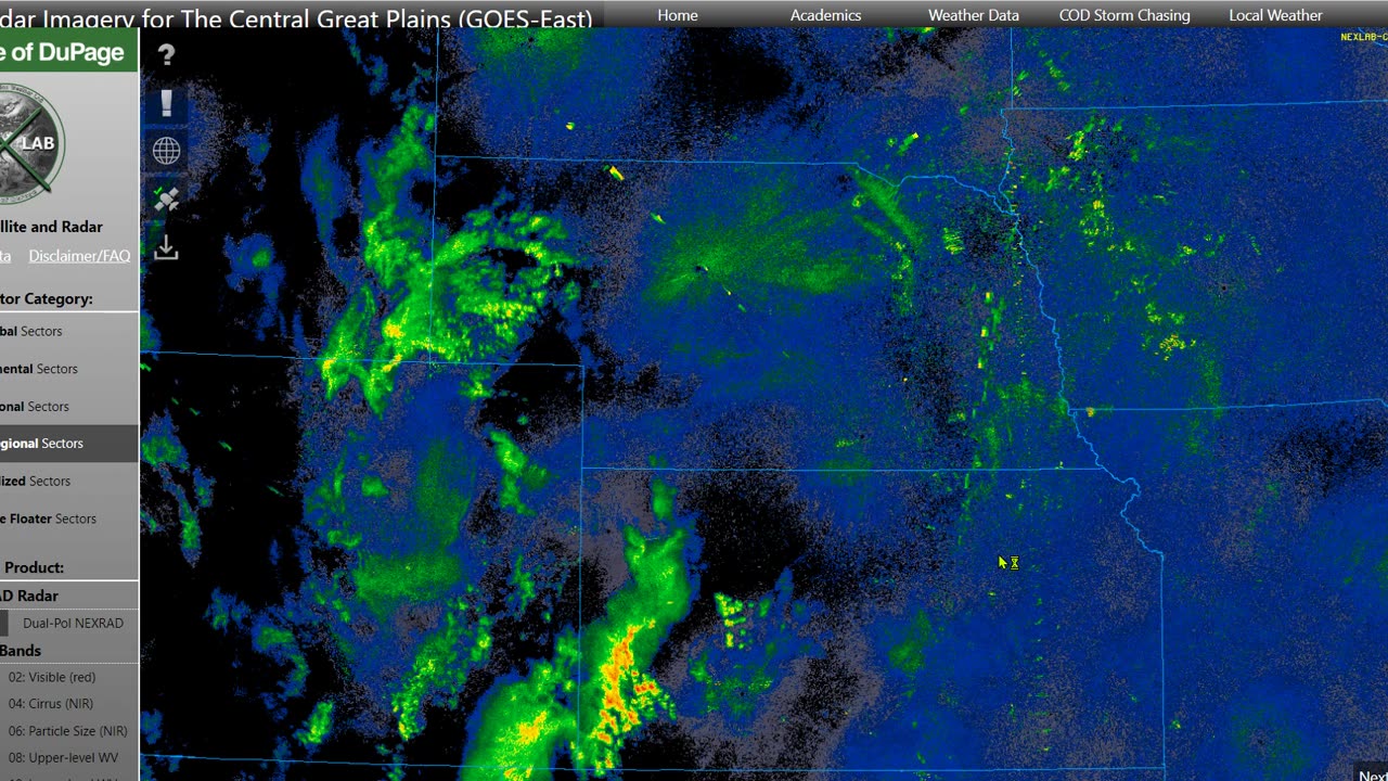 Very unusual Microwave Energy coming from the United States developing Storms!