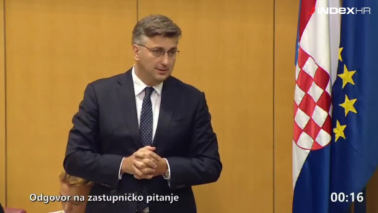 Plenković ismijao Bernardića i SDP