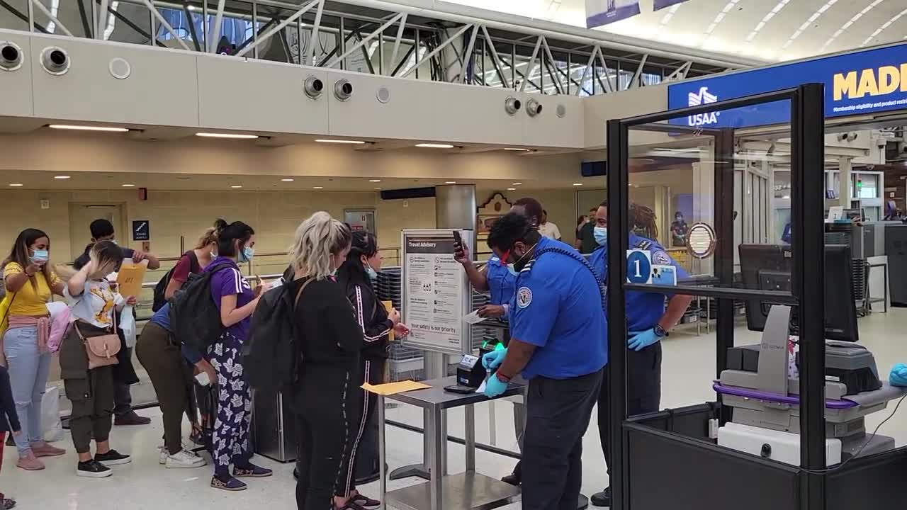 Migrants skipping TSA general boarding