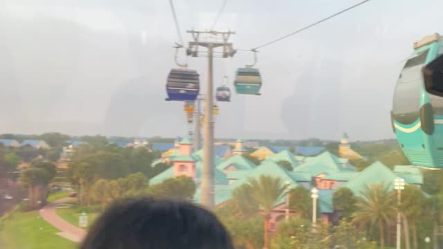 Disney Caribbean Beach Resort Skyliner Orlando