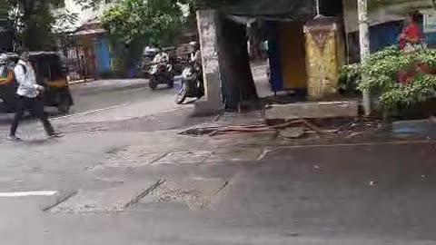 Cow sitting middle of road in Thane #doglover #rescuestraydogs #cat #animals #instastrays