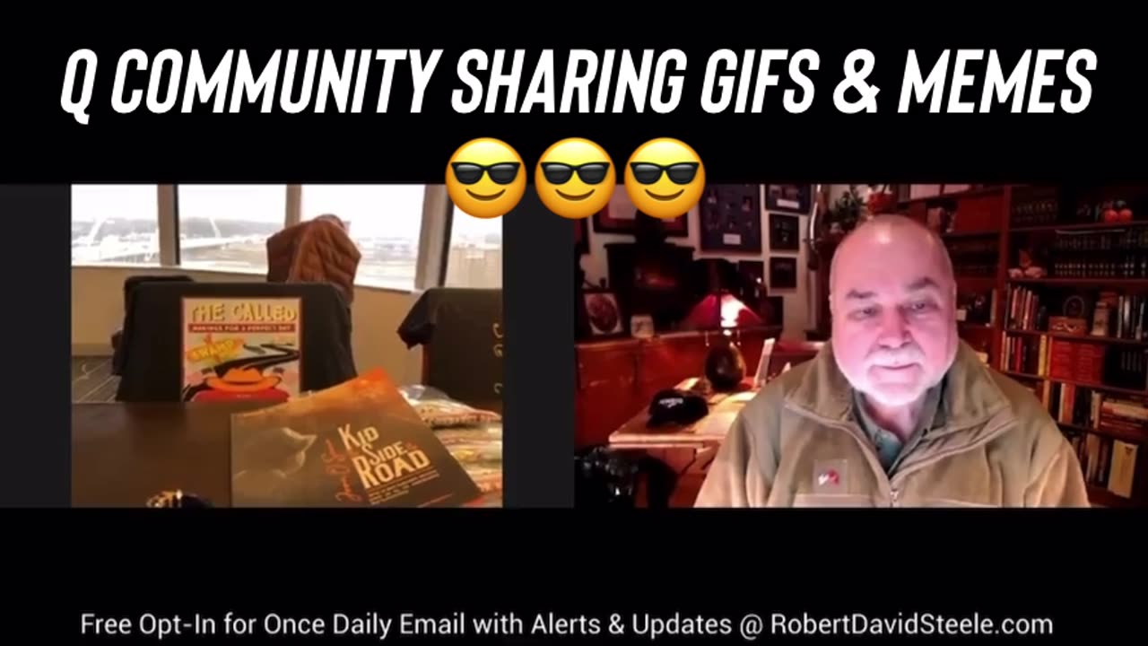 Q Community Sharing GIFs & Memes
