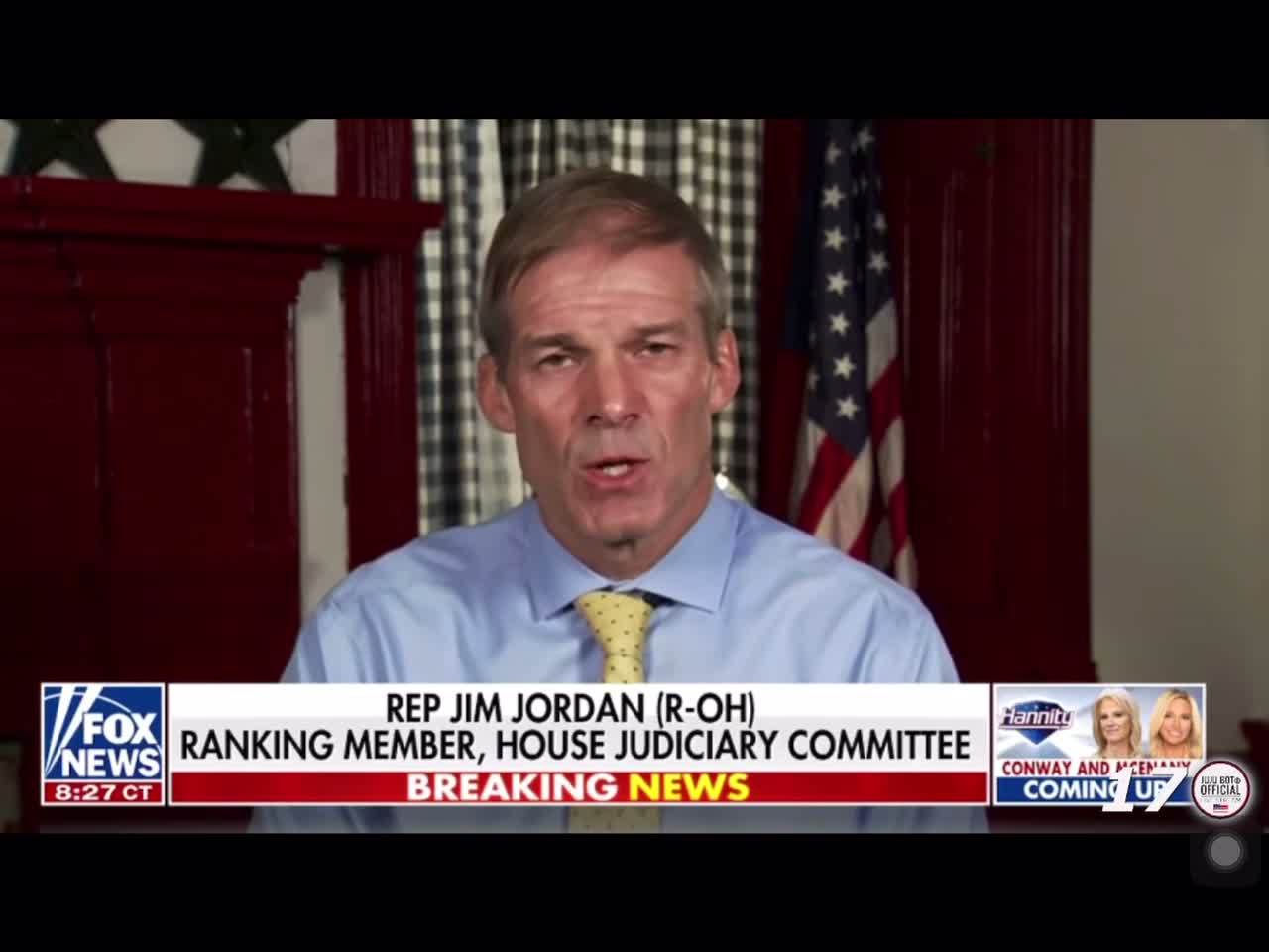 Jim Jordan: The DOJ & FBI are already politicized and now we got to worry about the IG office.