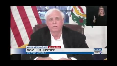 Double-Jabbed Are in Deep Trouble - Gov. Jim Justice