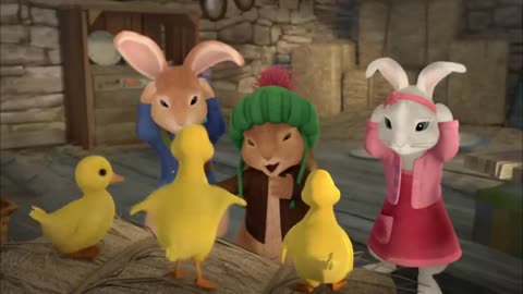 "Hop into Fun! 🐰🐥 Meet the Ducklings: A Whimsical Journey for Kids!"