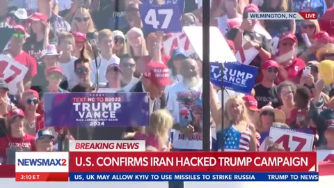 Trump grandkids go on stage at MAGA Rally: "Vote for Grandpa!"