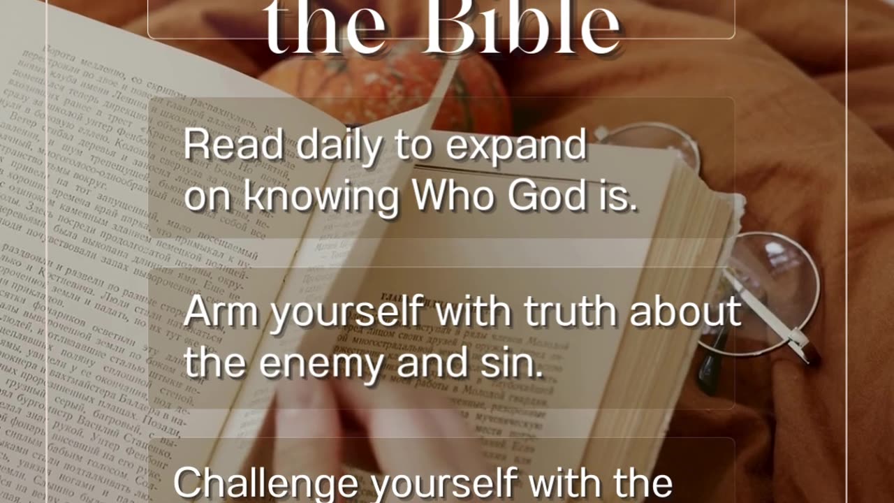 Importance if reading the bible