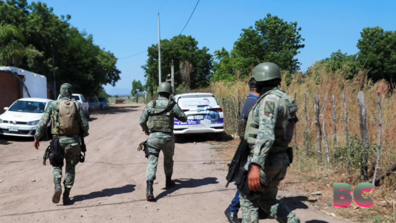 19 suspected members of powerful Sinaloa cartel killed in shootout with troops in Mexico