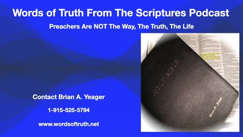 Preachers Are NOT The Way, The Truth, The Life