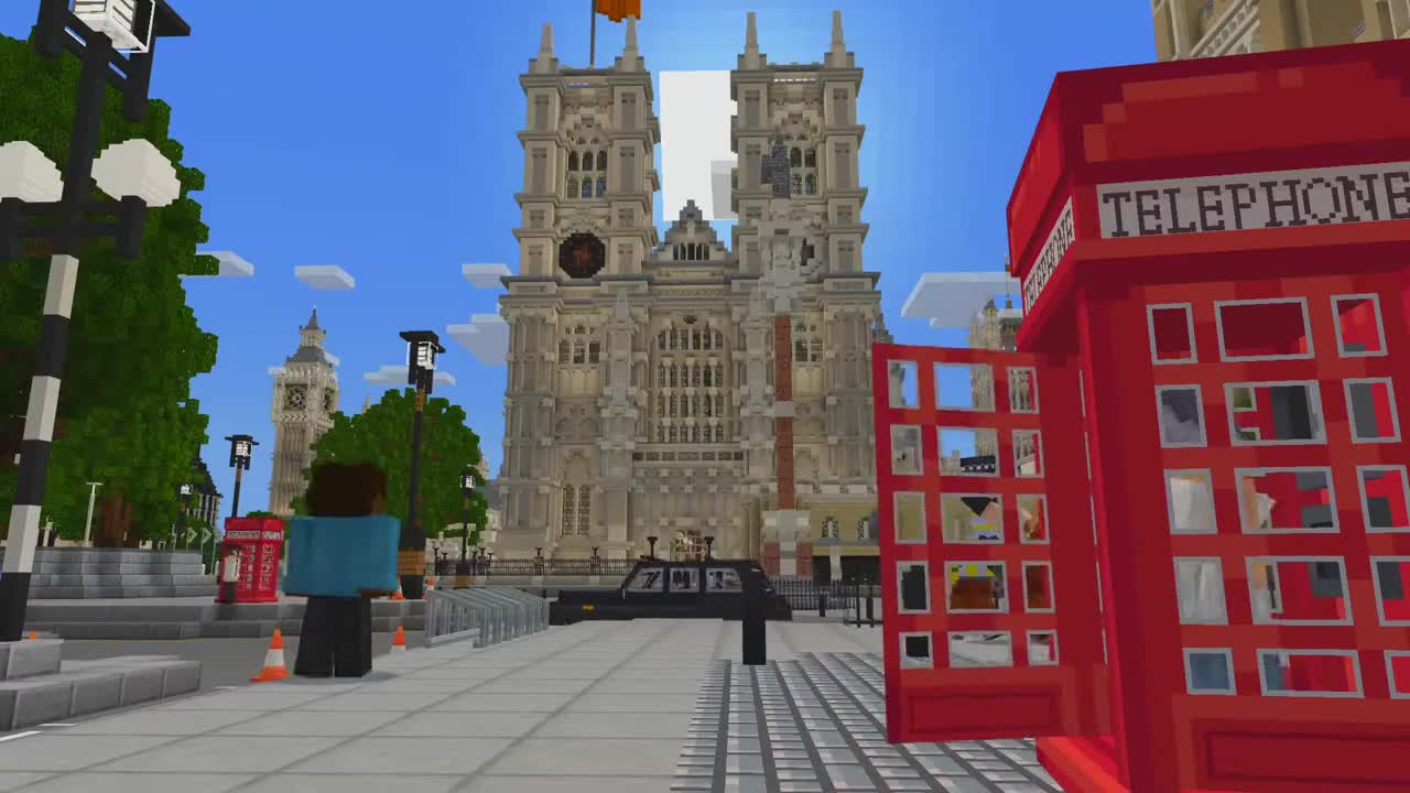 New Minecraft map London market place