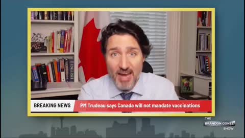 Justin Trudeau Knows it's Illegal To Force Experimental Shots On Canadians