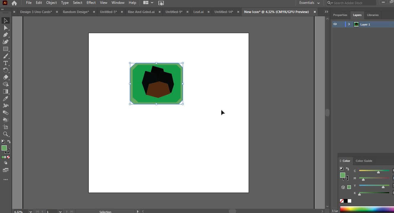 Random Icon In Adobe illustrator