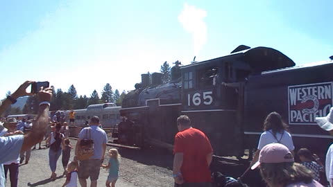 Big Boy Locomotive as it came to the train Museum