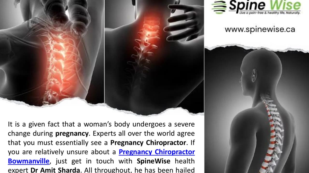 Why Must You Reach Out To A Pregnancy Chiropractor Bowmanville?