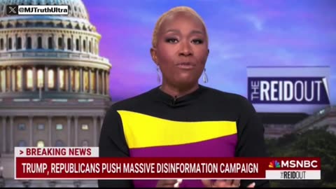 Joy Reid in full panic mode