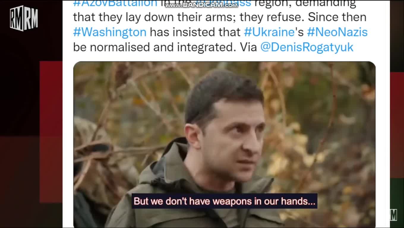 Zelensky Not In Control Of Ukraine - AZOV ARE!