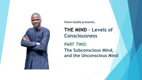 The MIND PART TWO: The Subconscious Mind and the Unconscious Mind