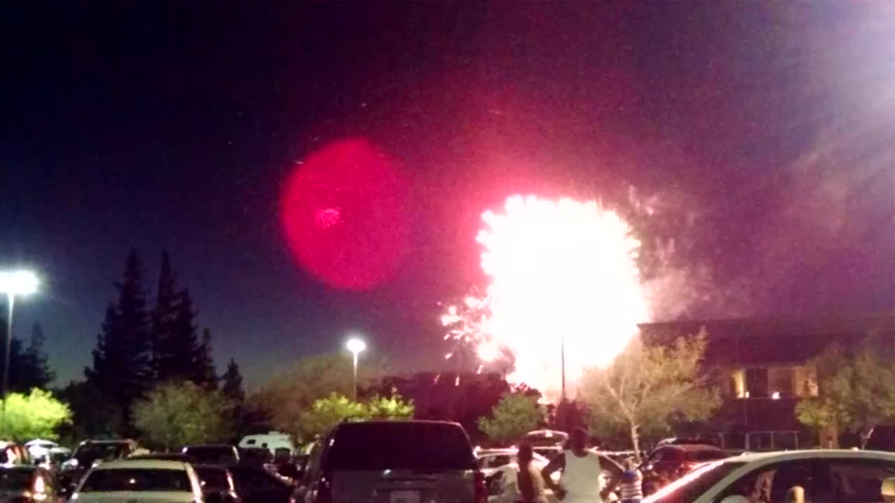 Fireworks with GG in Vacaville 2015 #3