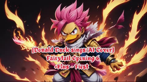 [Donald Duck sings/AI Cover] Fairy tail Opening 6 +Plus - "Fiesta"
