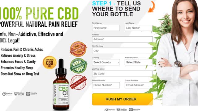 Bionatrol CBD Oil - Improves Sleep Quality And Duration