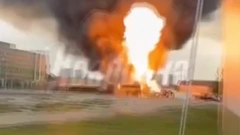 Gas tank #explosion in #Grozny #chechnya