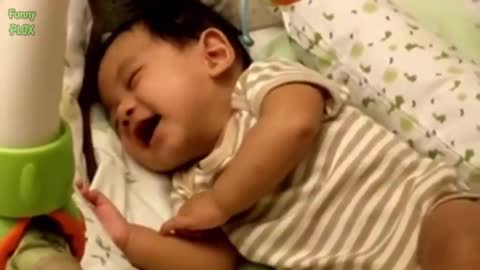 Baby's are Laughing While Sleeping