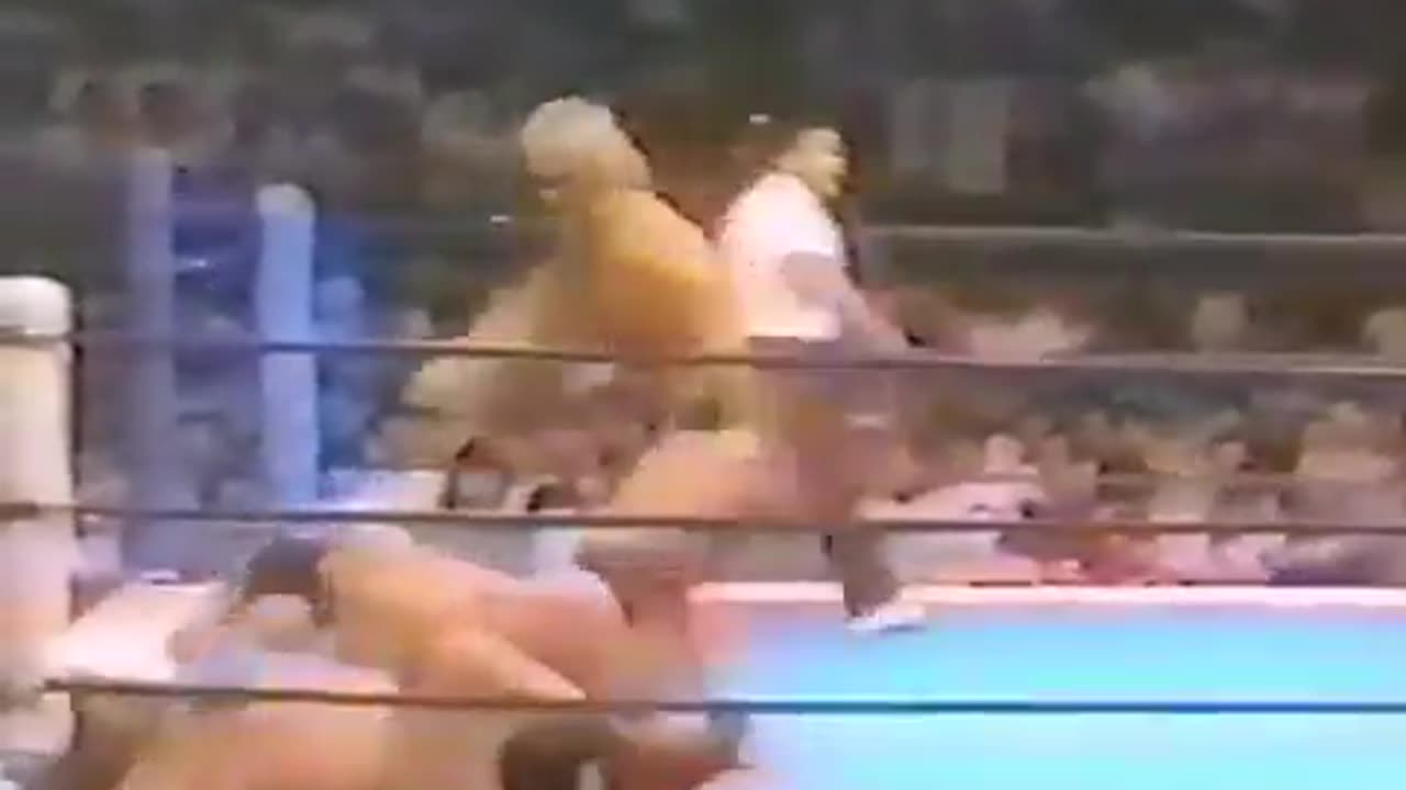 Andre the Giant & Scott McGhee vs Hulk Hogan & Seiji Sakaguchi