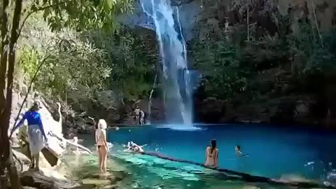 Beautiful hidden paradise in brazil