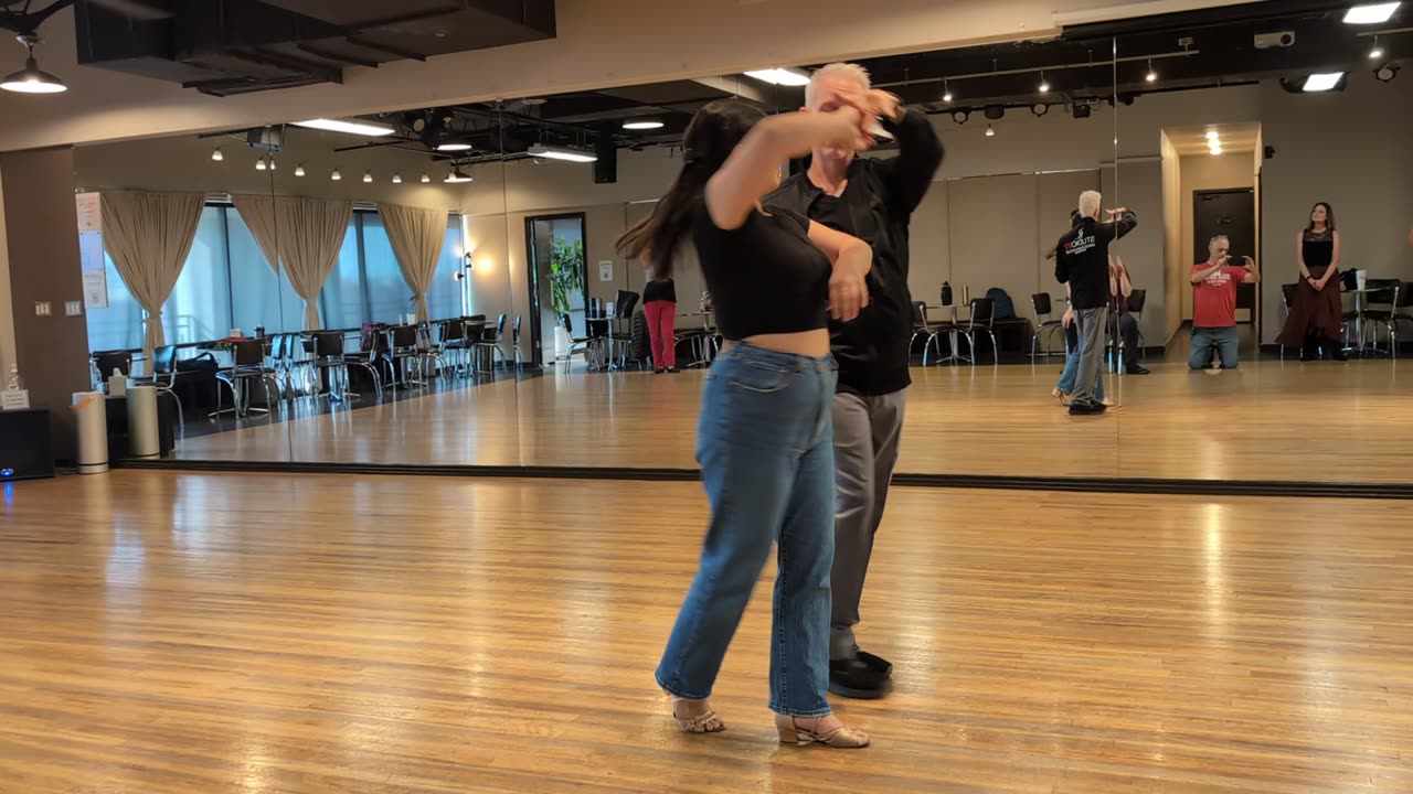 Progressive Double Two Step @ Studio 22 with Jim Weber 20241124 132943580