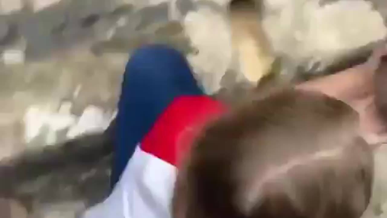 Kids Save Small Kitten