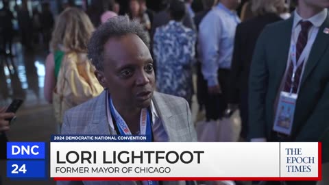 Former Chicago Mayor Lori Lightfoot: 'Optimistic' Tone at DNC