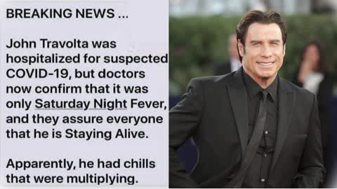 John Travolta mistakenly sick of Covid