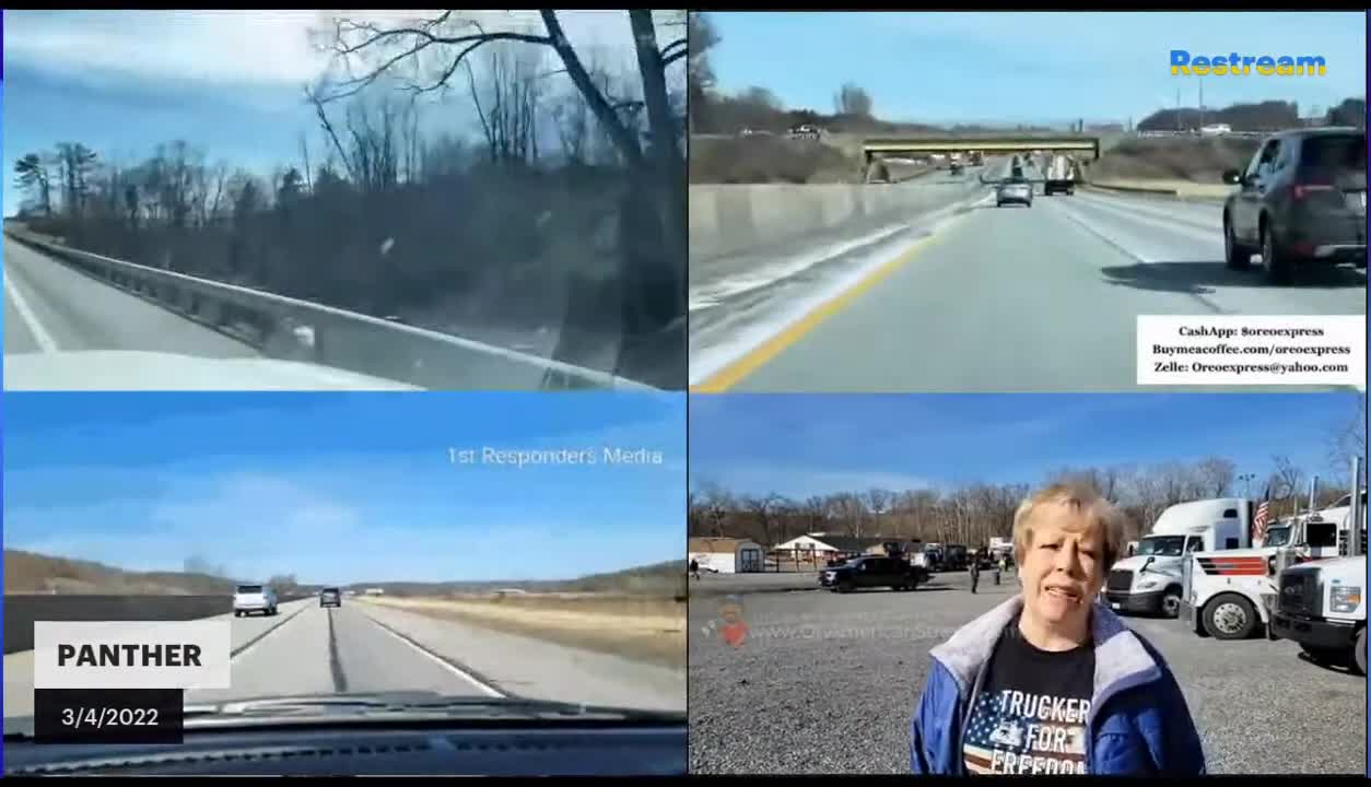 3_4_2022 CONVOY ON THE ROAD TO HAGERSTOWN pt2