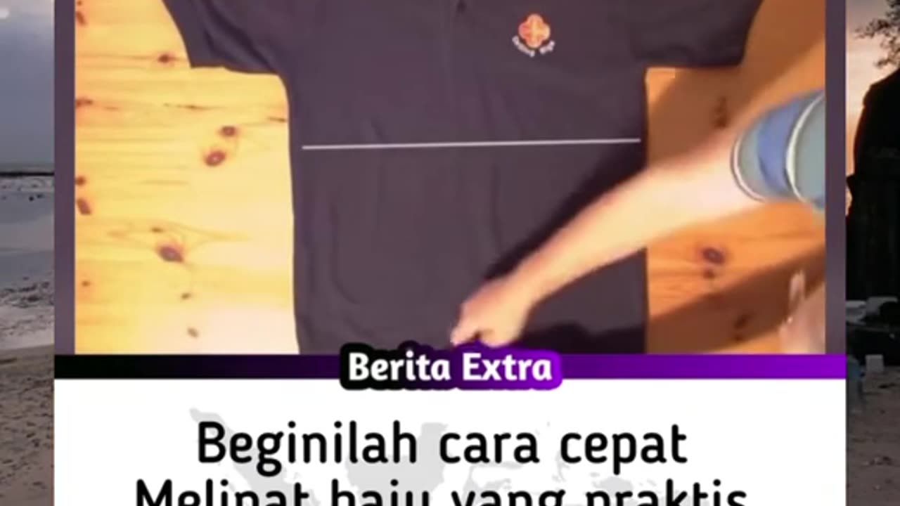 Cara melipat baju 1000X lebih cepat yang jarang orang ketahui