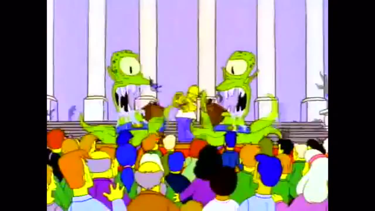 UniParty Two Party System Simpsons