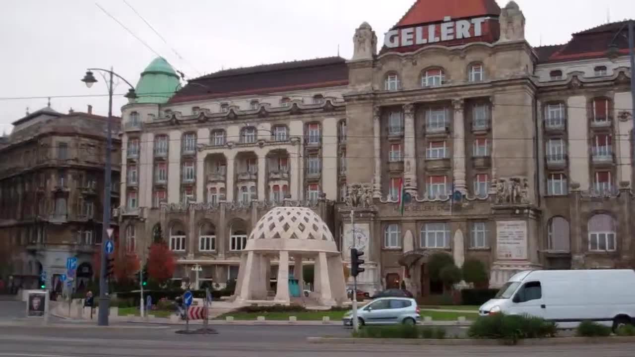 Touring Budapest 5. Szabadsag (Freedom) Bridge, Hotel Gellert