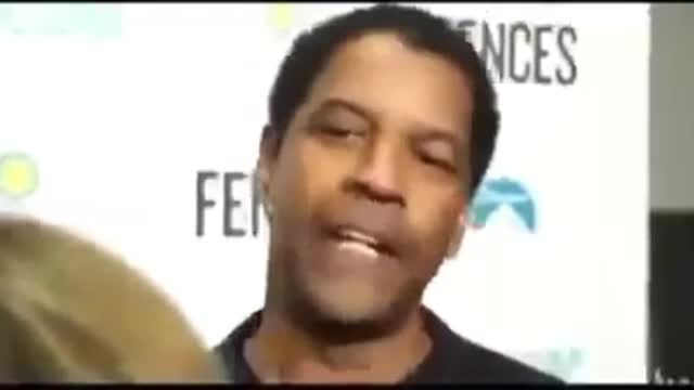 Denzel Washington speaks about media bias