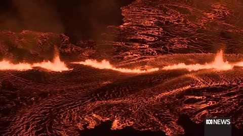 Icelandic Volcano Erupts Following Weeks Of Intense Earthquakes - ABC News