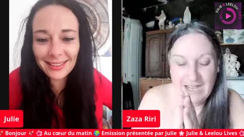 Au coeur du Matin Julie à Votre Ecoute 14 septembre 21