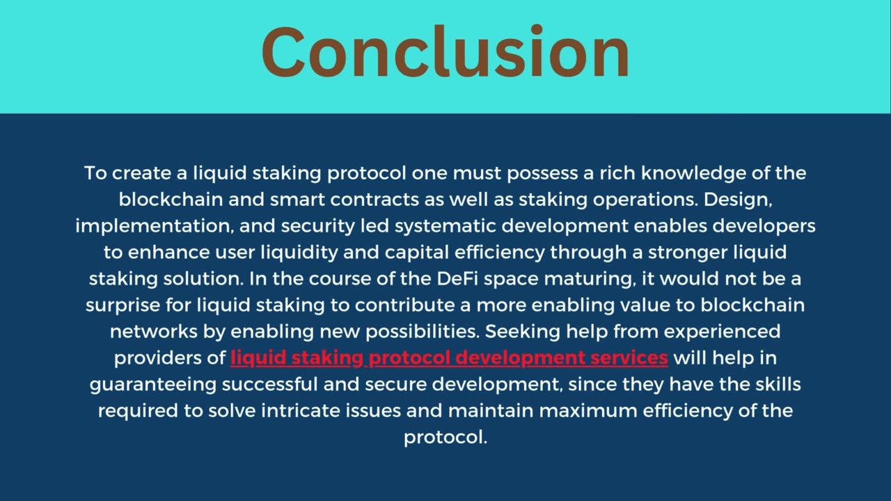 How to Develop a Liquid Staking Protocol for Blockchain Networks