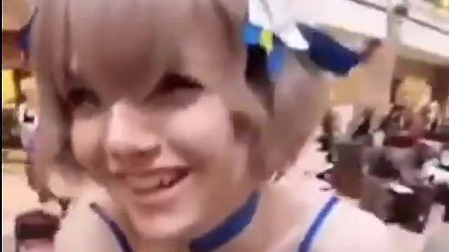 Cosplay girl with the deep voice _anime girl ( memes