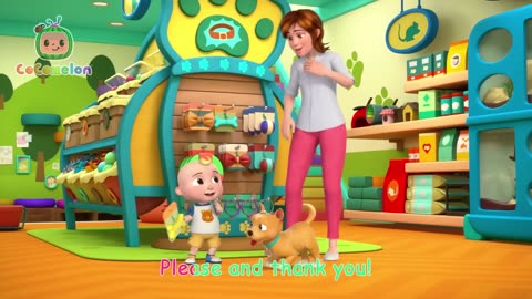 Please and Thank You Pet Store | CoComelon & Kids Songs