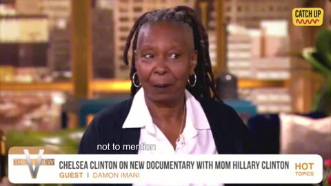 Clinton talks about her new documentary on abortion. Questioning her was Damon Iman. Priceless!