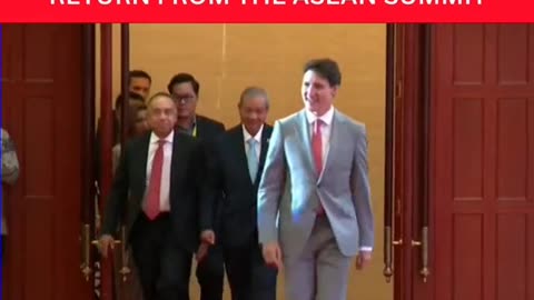 TRUDEAU TO STEP DOWN UPON HIS RETURN FROM THE ASEAN SUMMIT