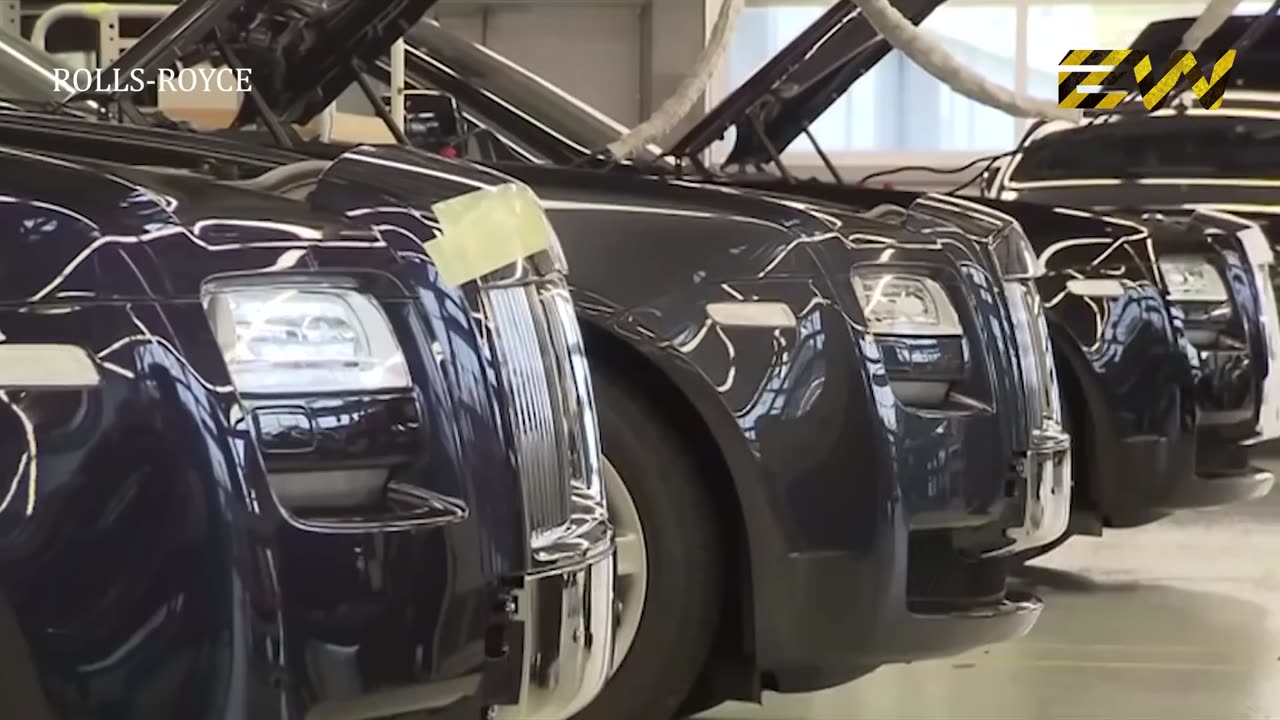 How LUXURY Rolls-Royce Cars Are Made ? (Mega Factories Video)