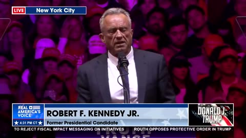 💥 Robert Kennedy Jr 's full speech in Madison Square Garden