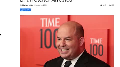 JAG ARRESTS BRIAN STELTER