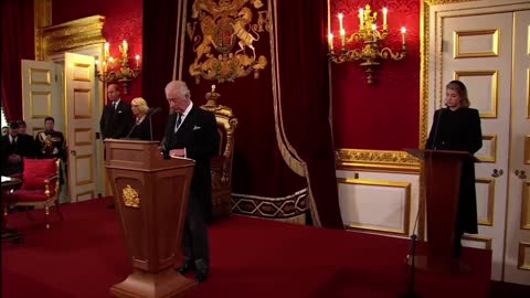 King Charles III proclaimed as King in St James’s Palace _ Historic Ceremony