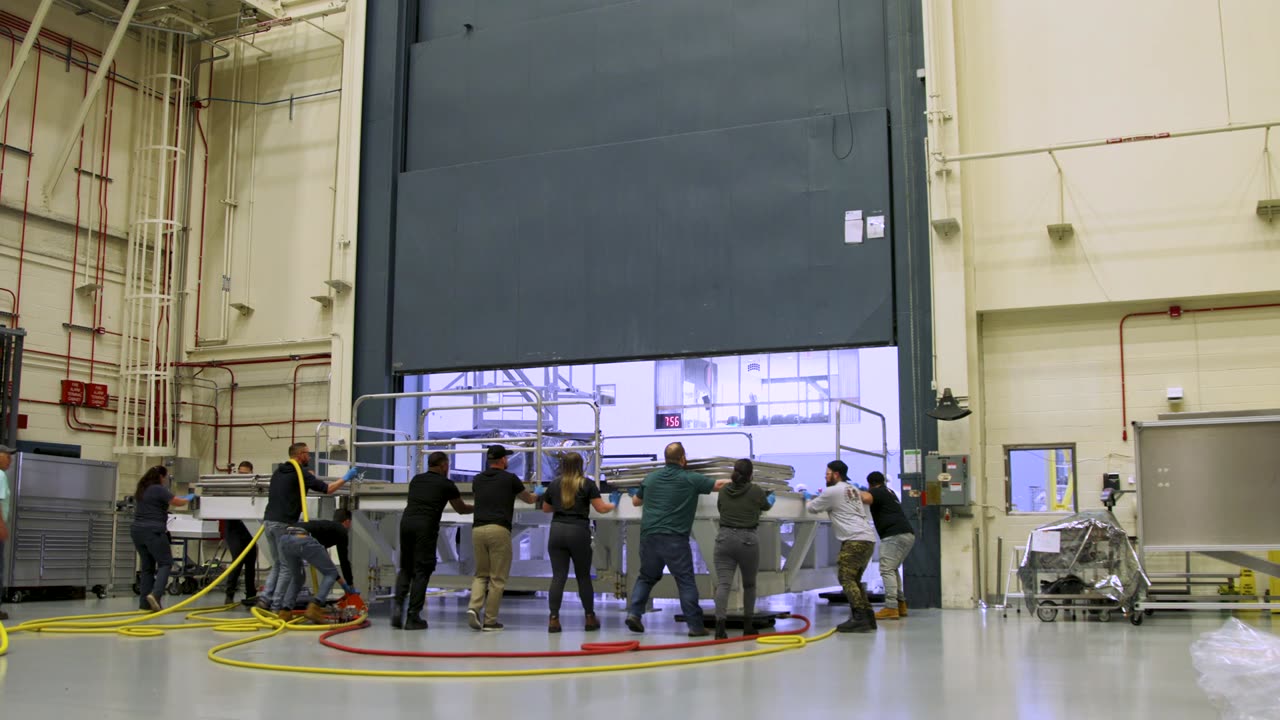 Roman_s Primary Structure Enters the Cleanroom